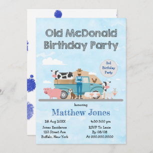 Anniversaire de Old McDonald Farm