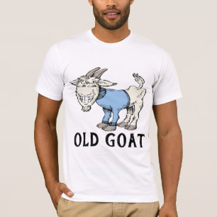 ANNIVERSAIRE DE VIEUX CHÈVRES MENS SUR LES T-SHIRT