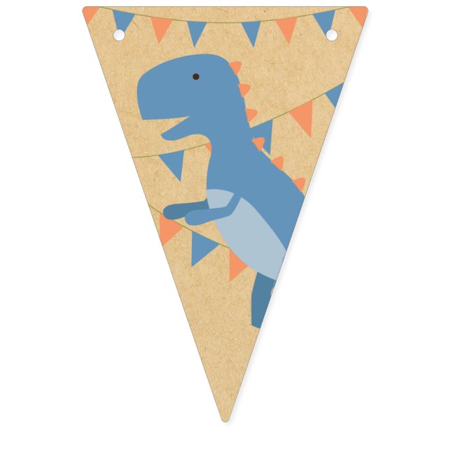 Anniversaire du garçon - Dinosaur Stomp - Drapeaux (Seizième drapeau)