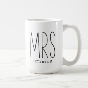 Anniversaire du Mariage Mug Couple Couple de MRS