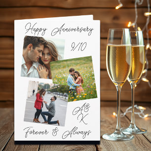 Anniversaire d'un Mariage Modèle photo romantique