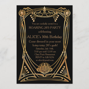 Anniversaire Fête Invitation N'importe quel âge