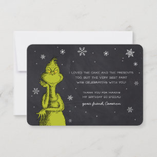 Anniversaire Grinch Tableau Noir