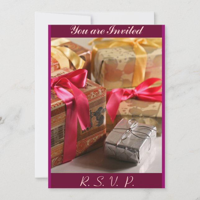 Anniversaire, Invitation à la remise des diplômes (Devant)