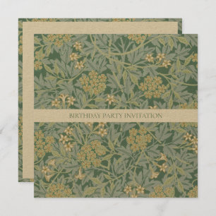 ANNIVERSAIRE INVITATION : WILLIAM MORRIS
