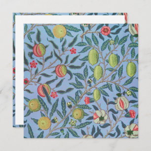 ANNIVERSAIRE INVITATION : WILLIAM MORRIS