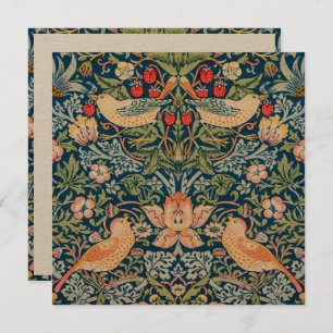 ANNIVERSAIRE INVITATION : WILLIAM MORRIS