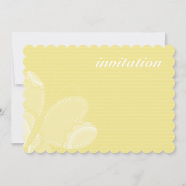 ANNIVERSAIRE INVITATIONS :: papillon flutterby 2L (Devant)
