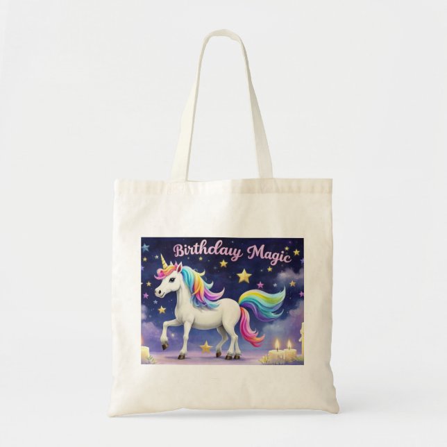 Anniversaire Magic Whimsical licorne sac fourre-to (Devant)