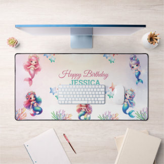 Anniversaire Magique De Sirène Sous La Mer Photo