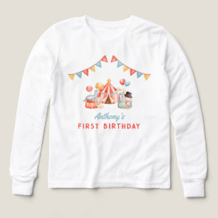 Anniversaire Moderne de Premier Anniversaire de Ci