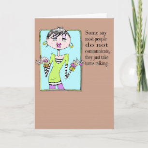 Anniversaire ou Carte Rester en contact