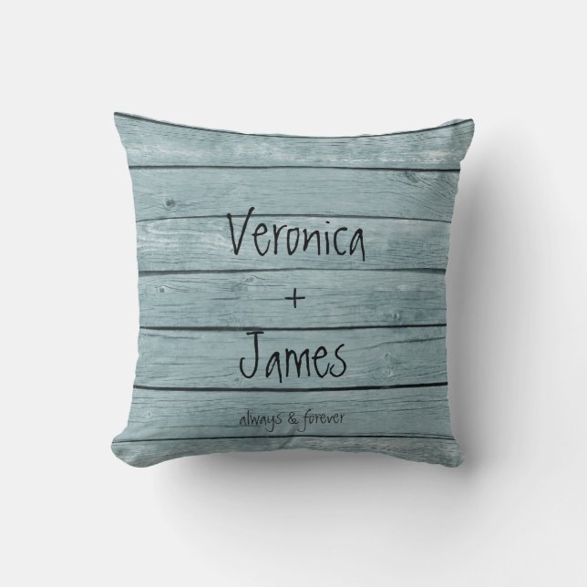 Anniversaire ou Coussin Mariage avec Arrière - pla (Recto)