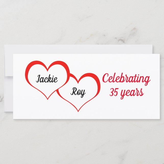 Anniversaire personnalisé (Devant)