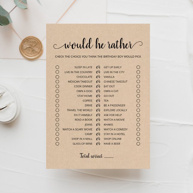Anniversaire Plutôt éditable carte de jeu (Créateur téléchargé)