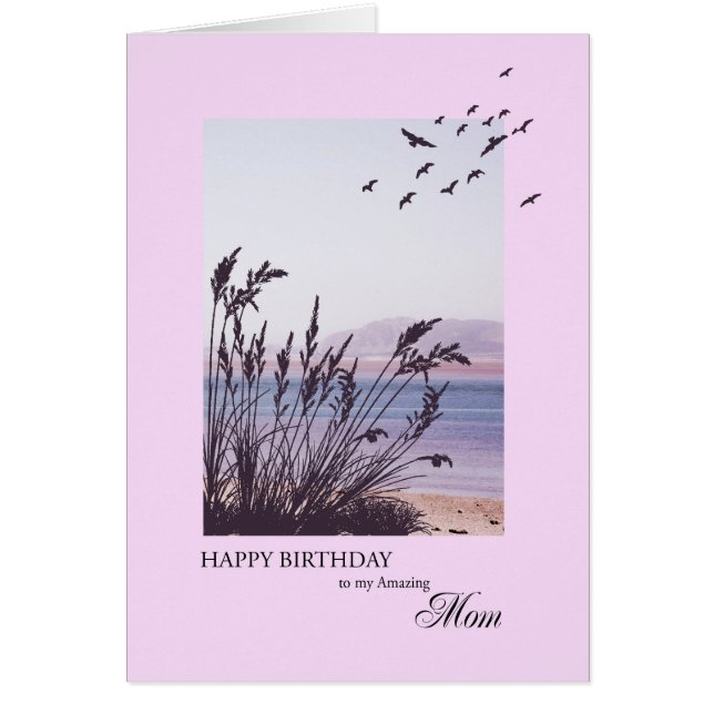 Anniversaire pour maman, scène balnéaire (Devant)