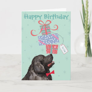 Anniversaire Présente Carte Terre-Neuve