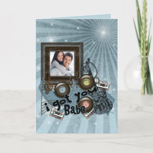 anniversaire rock'n roll Carte photo