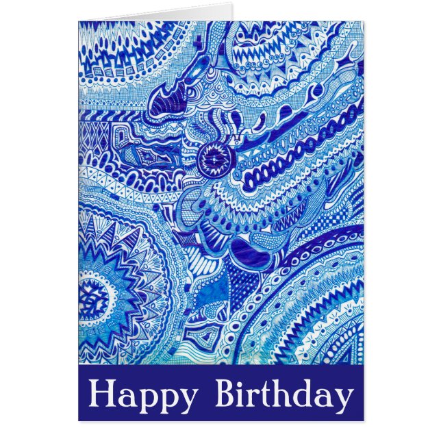 Anniversaire Royal Blue and White Ming (Devant)