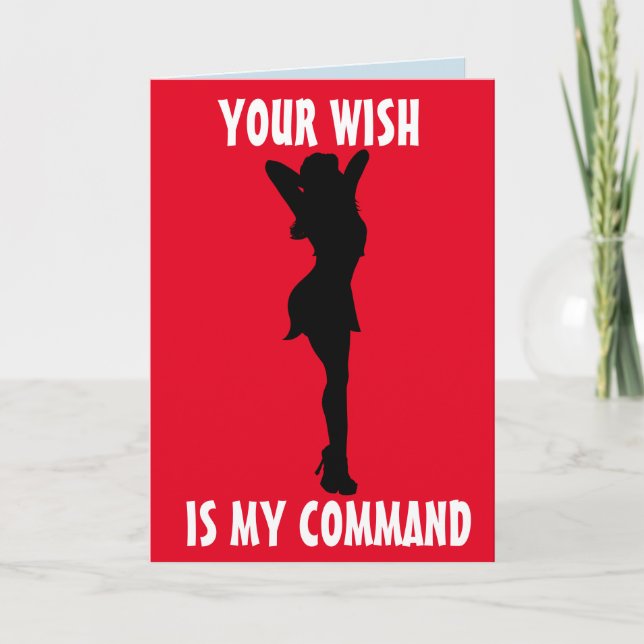 ANNIVERSAIRE "sale" POUR LE MARI LES CARTES (Devant)