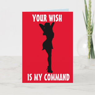 ANNIVERSAIRE "sale" POUR LE MARI LES CARTES