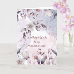 Anniversaire Souhaite À Ma Carte De Personne Préfé