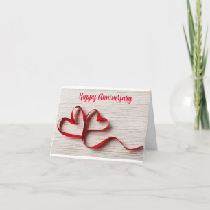 "ANNIVERSAIRE SOUHAITE "REMPLIE D'AMOUR" CARTE