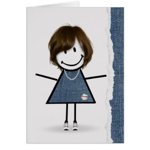 Anniversaire Stick Girl avec Basket