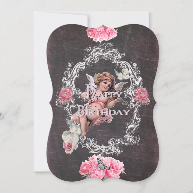 Anniversaire - Tableau noir - Carte d'invitation (Devant)