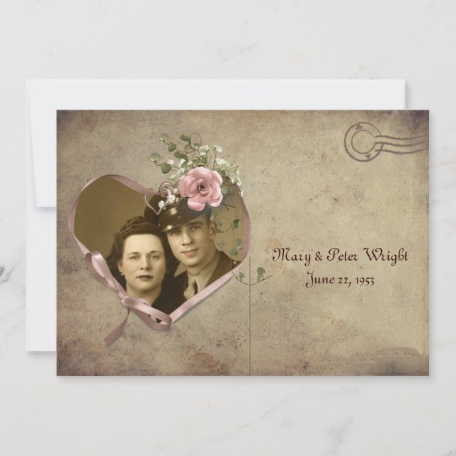 Anniversaire vintage Carte postale Open House Invi (Devant)