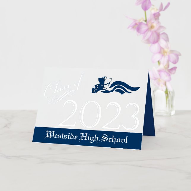 Annonce avec feuille d'argent pour le lycée HANNAH (Orchidée)