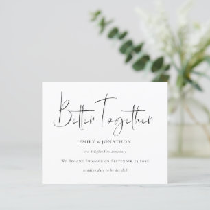 Annonce de collaboration Budget Better Together