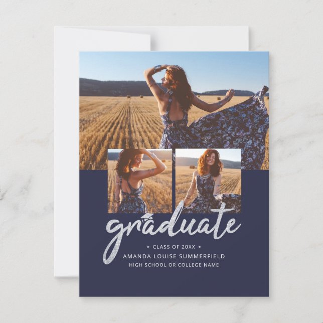 Annonce de collage photo moderne pour la remise de (Devant)