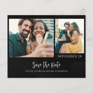 Annonce de Date de Mariage Couple Budget 2 Photos