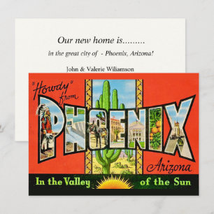 Annonce de déménagement à Phoenix AZ