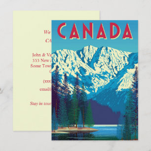 Annonce de déménagement au Canada