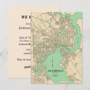 Annonce de déménagement carte Jacksonville FL