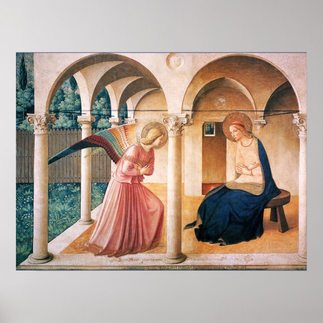 ANNONCE de Fra Beato Angelico Poster (Devant)