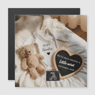 Annonce de grossesse ours minimal Bearly Wait 