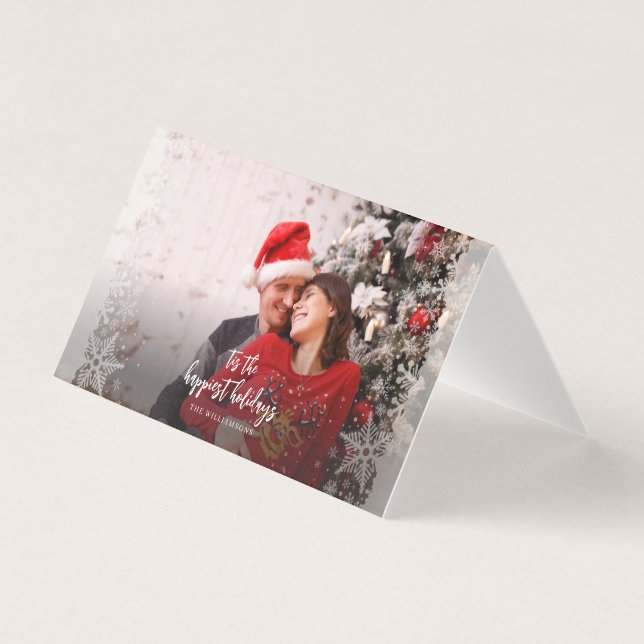 Annonce de grossesse pour les fêtes de Noël (Front)