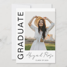 Annonce de la carte photo verticale moderne 2023