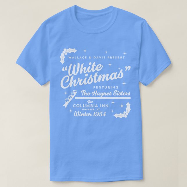 Annonce de Noël blanche avec TShirt (Design devant)