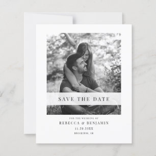 Annonce de Photo Enregistrer la Date