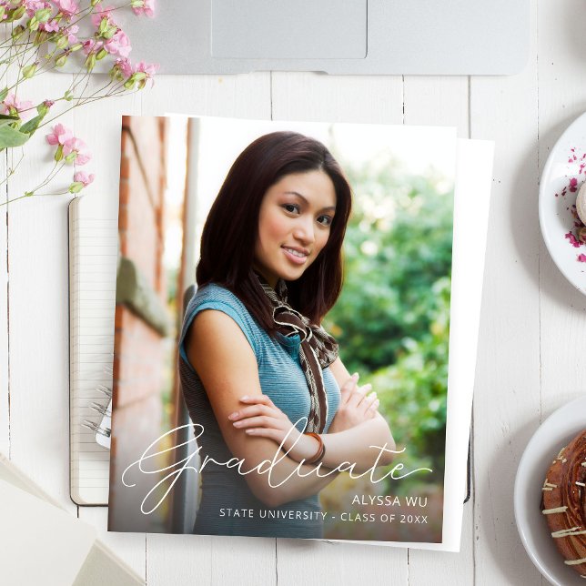 Annonce de remise de diplôme avec modification de  (Créateur téléchargé)