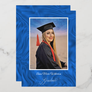 Annonce de remise de diplôme universitaire abstrai