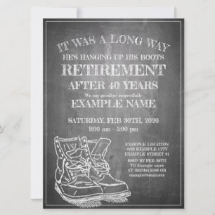 Annonce de retraite avec de vieilles bottes V3.0
