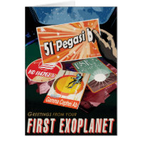 Annonce de voyage Sci-Fi, Planet 51 Pegasi b
