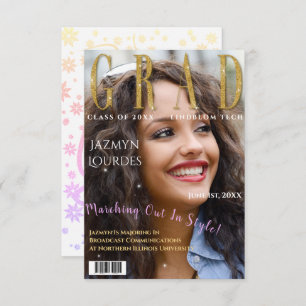 Annonce d'un diplôme d'études supérieures