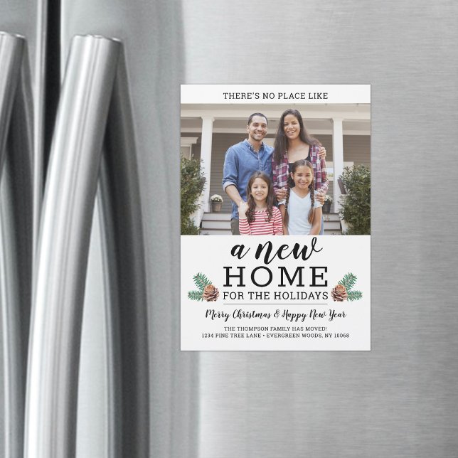 Annonce d'un jour férié magnétique photo (Créateur téléchargé)