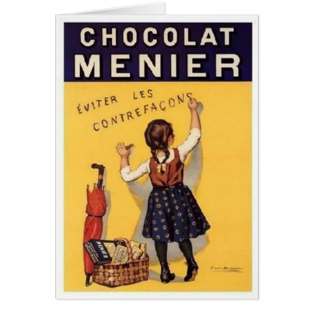 annonce menier de chocolat (Devant)